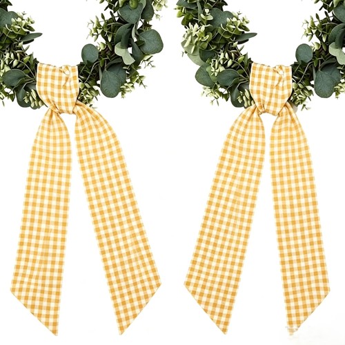 2pcs wreath sash for front - 2pcs,