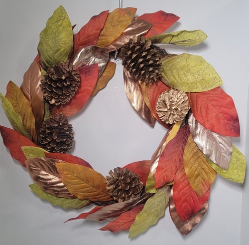 Décor artificial fall - fall, wreath