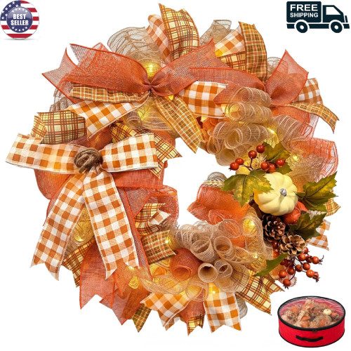 Fall thanksgiving wreaths - 24",