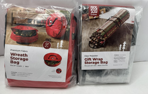 Zober wreath storage bag set - zober,