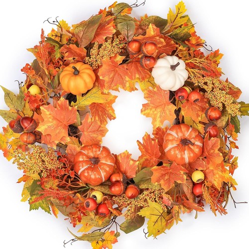 Inch fall wreath with - wreath,