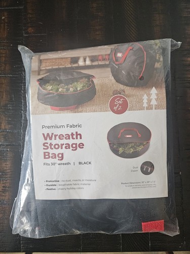 Zober fabric wreath storage - zober,