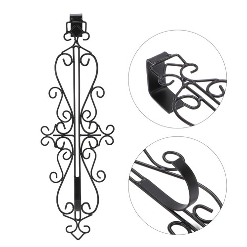 Front door wreath hanger - door,