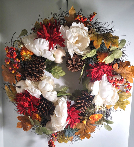 Décor artificial fall floral - fall,