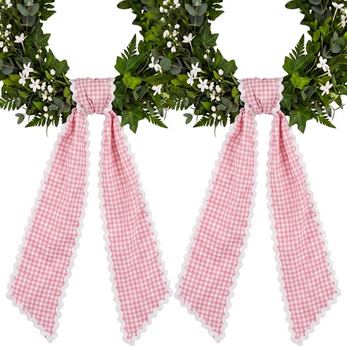 Pcs wreath sash for front - wreath,