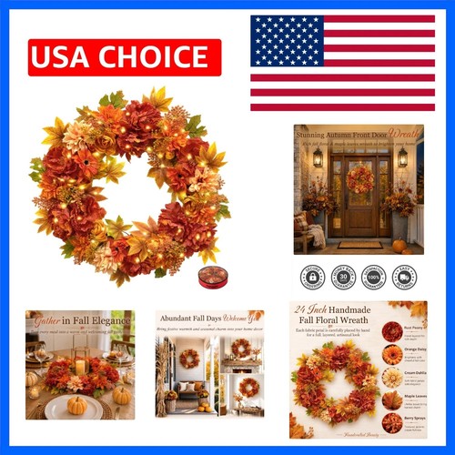 Inch fall wreaths for - wreaths,